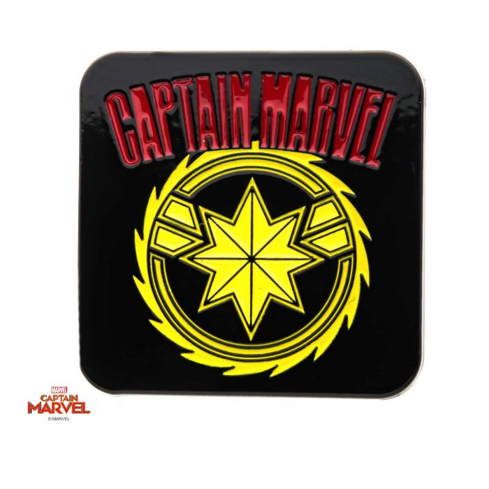 Captain Marvel Enamel Pin – True Edge