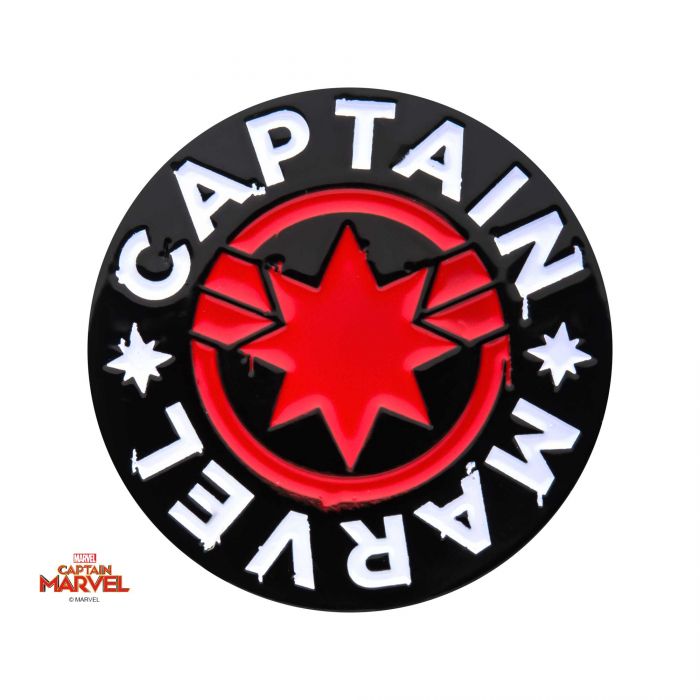 Captain Marvel Enamel Pin – True Edge